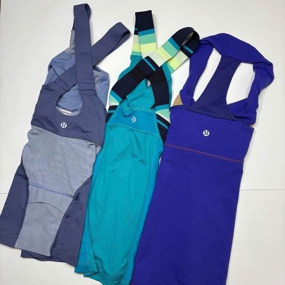 3 Lululemon Athletic Tank Tops - Picture 1 of 10